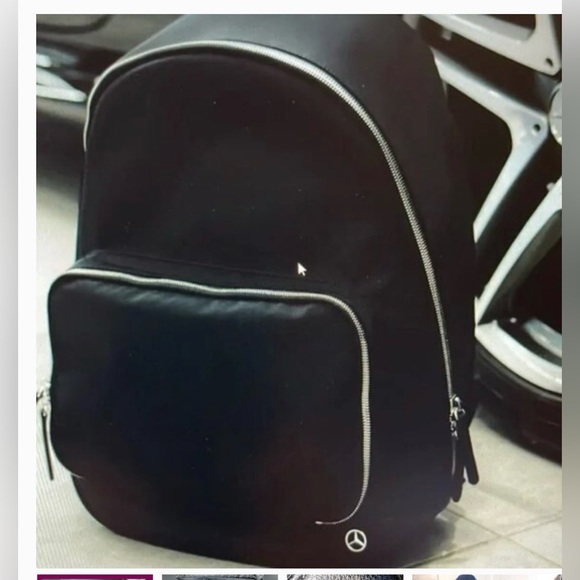 Mercedes Benz Other - Luxury Black Backpack for Men
